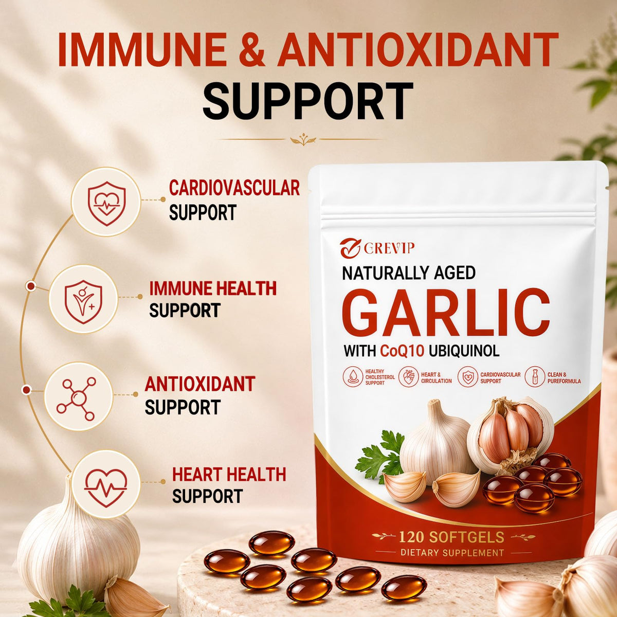 Resilia® Aged Odorless Garlic